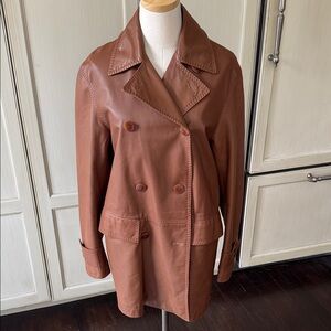 Vintage Donna Karan Leather Jacket